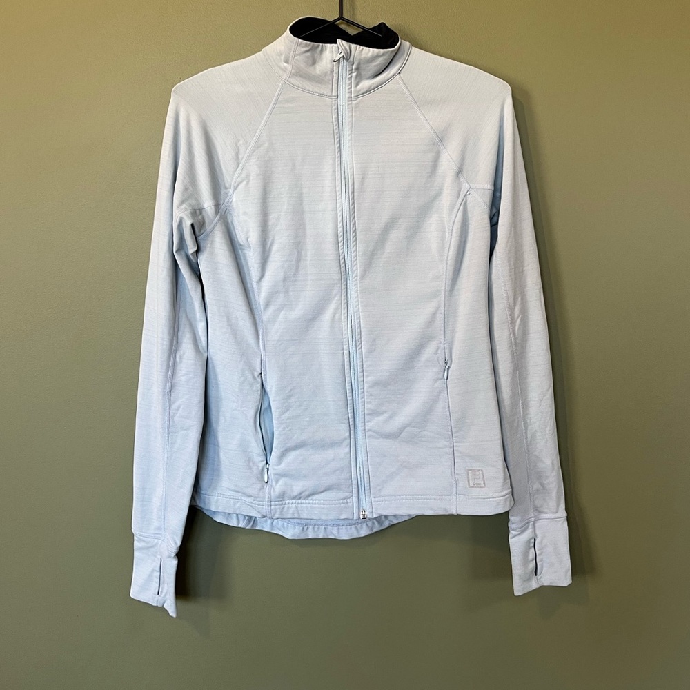FILA Light Blue Zip-Up Jacket